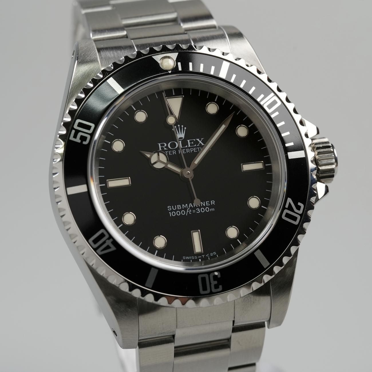 1991年 ロレックス 14060 希少 先端ドット サブマリーナ・ノンデイト X