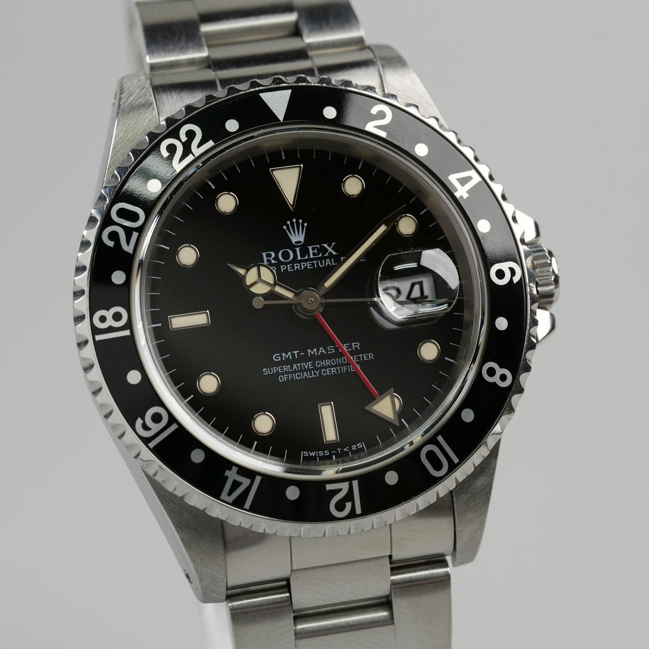 中古)ROLEX ロレックス GMTマスター I 16700 ブラック T番（商品