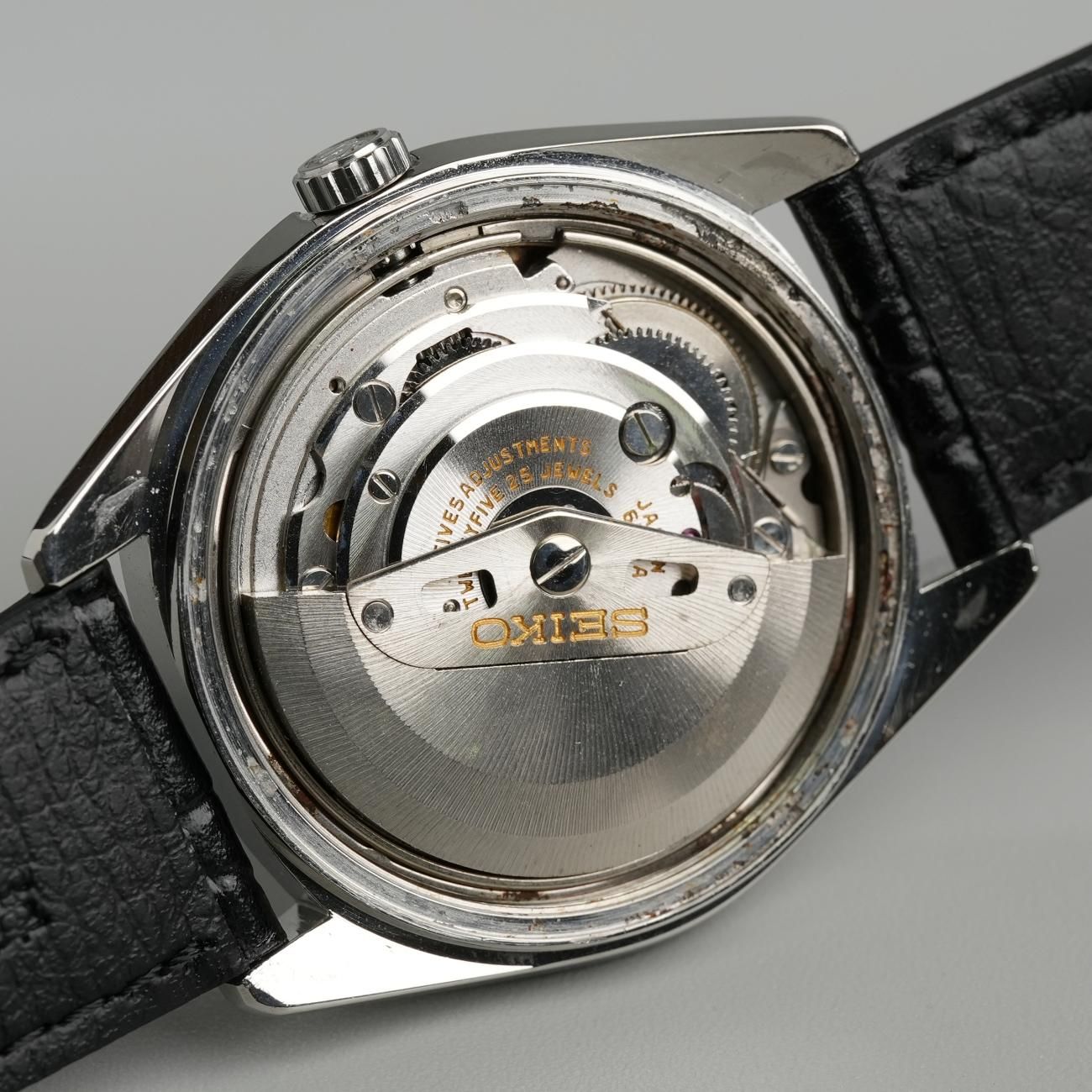 大越 1971年 アンティーク グランドセイコー スペシャル 6156-8000 純正革