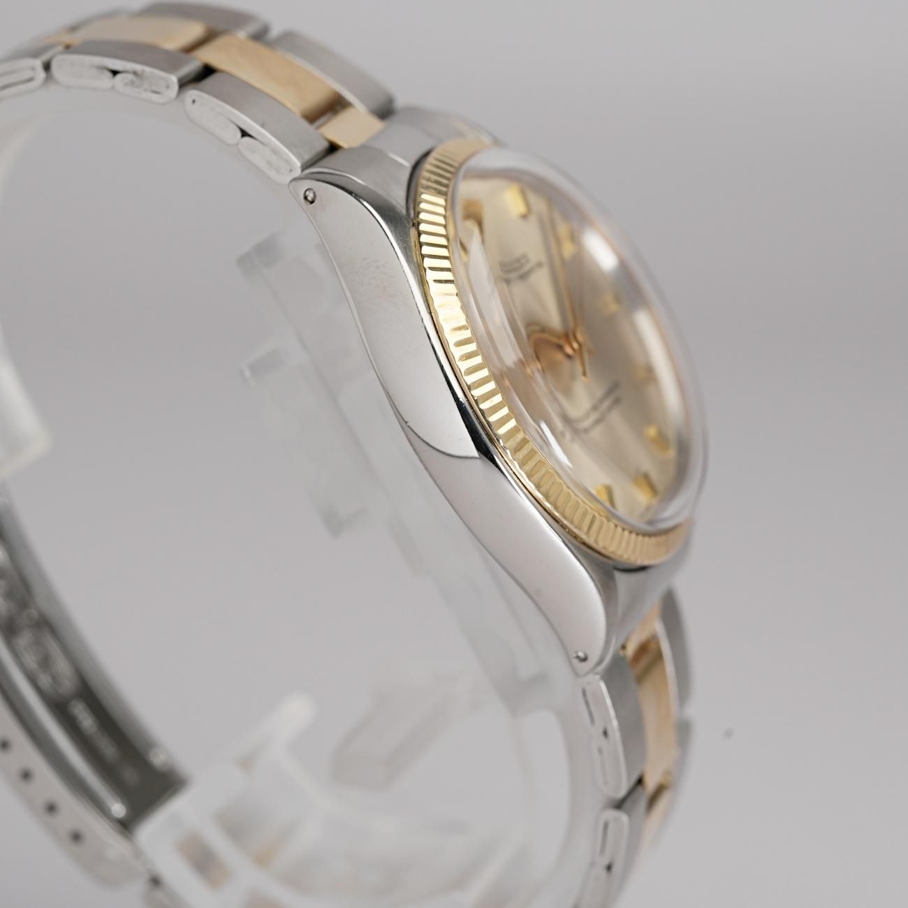 1970年 アンティーク ロレックス オイスターパーペチュアル YG＆SS