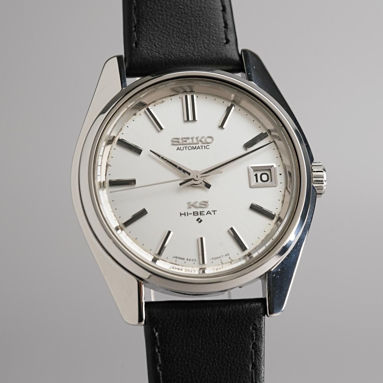 OH済み　美品　SEIKO　KS　キングセイコー　純正メタルバンド付き　56KS 1969年製 アンティーク キング セイコー 5625-7000 ハイビート