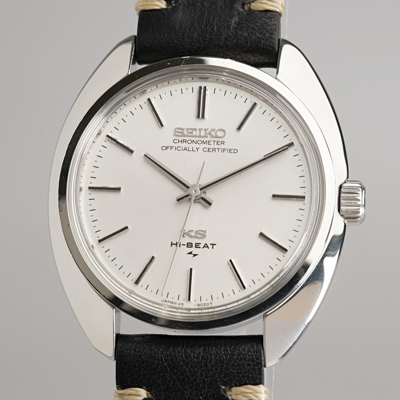 King最終値下げ188個！ キングセイコー/45KCM/ハイビート/シルバーダイヤル/クロノ