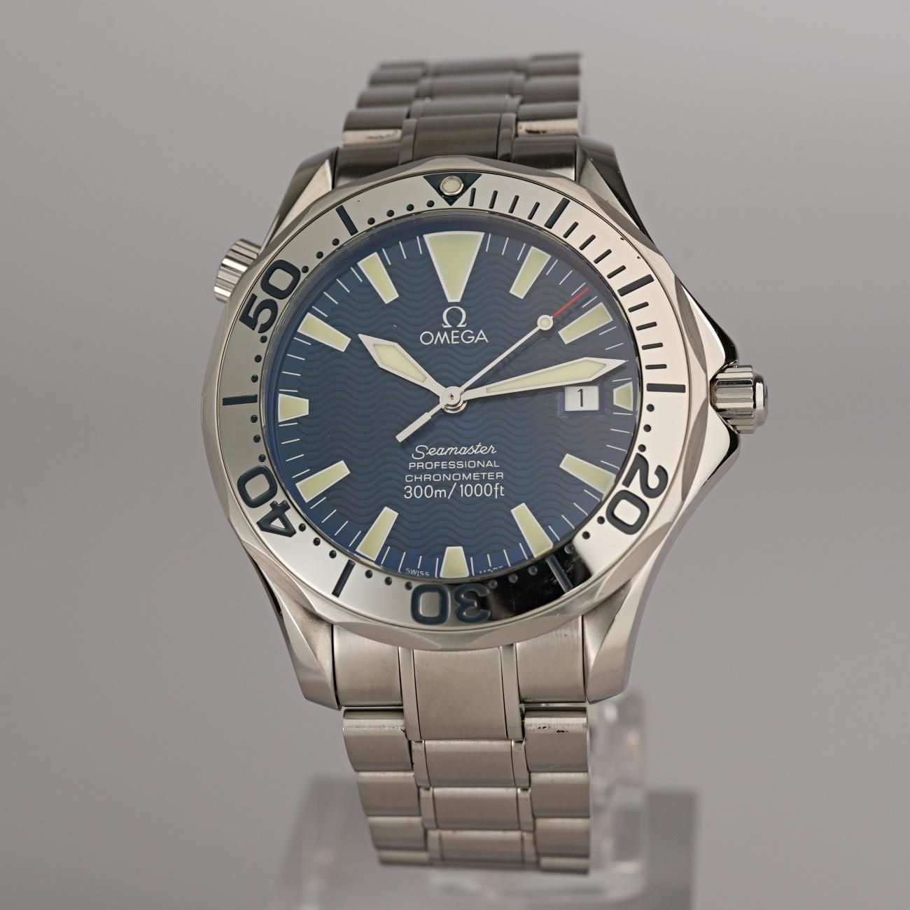 オメガ シーマスター OMEGA 2255.80 自動巻き　ステンレス 2006年オメガ シーマスター300M プロフェッショナル 自動巻き