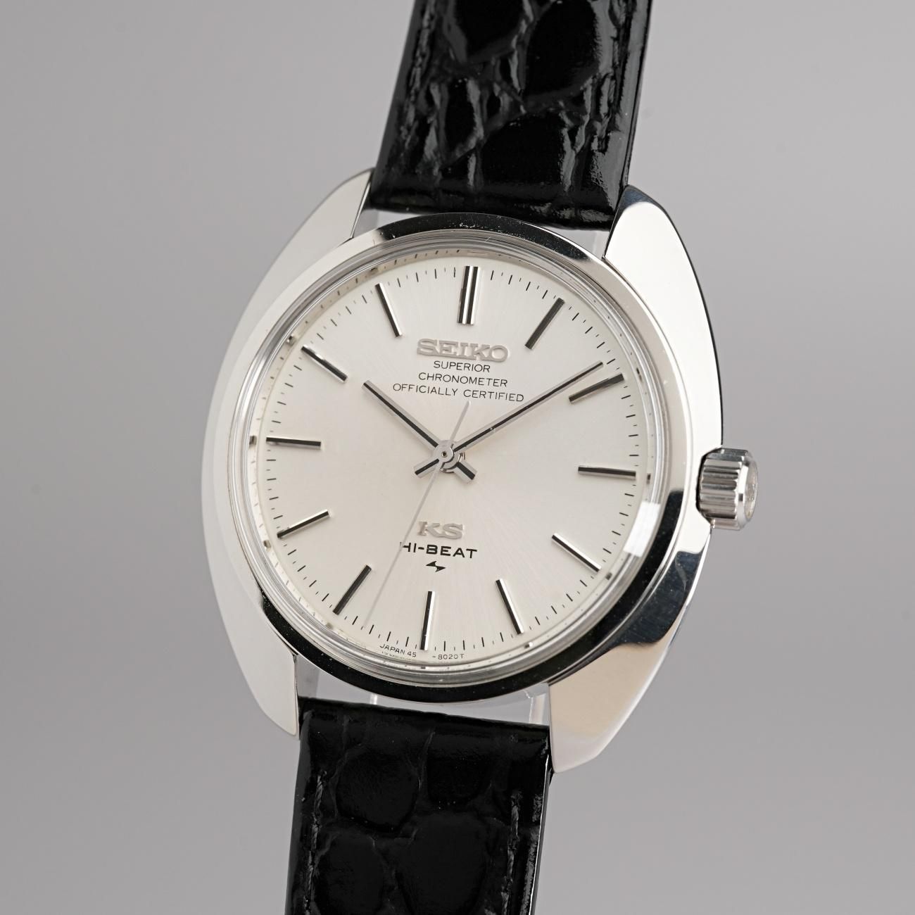 45キングセイコー稼働品 JA-2993| キングセイコー ハイビート 45-8000 SS クッション