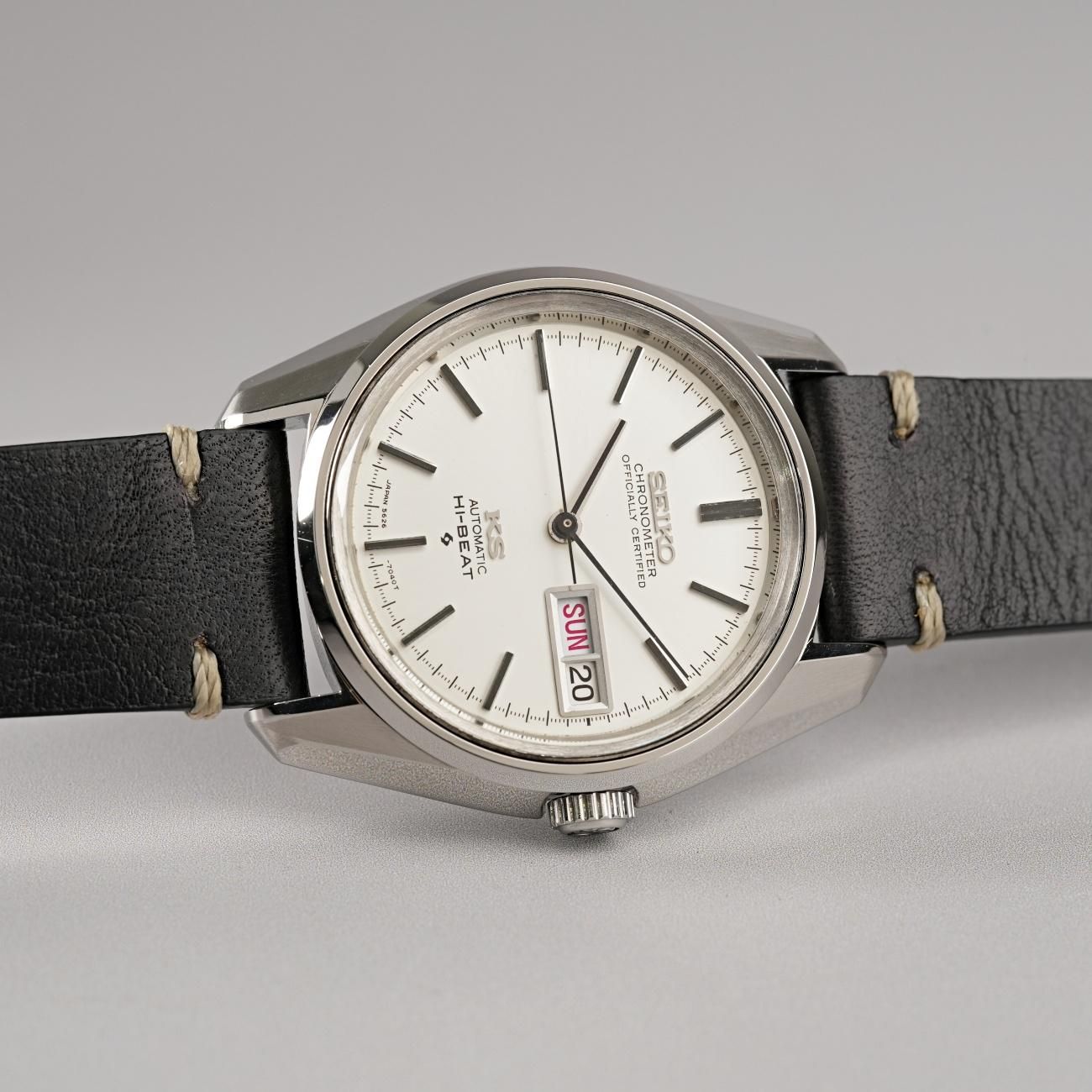 OH済み　SEIKO KS KingSeiko AT 5625-7041腕時計 1973年製 アンティーク キング セイコー 5625-7041 56KS クロノ