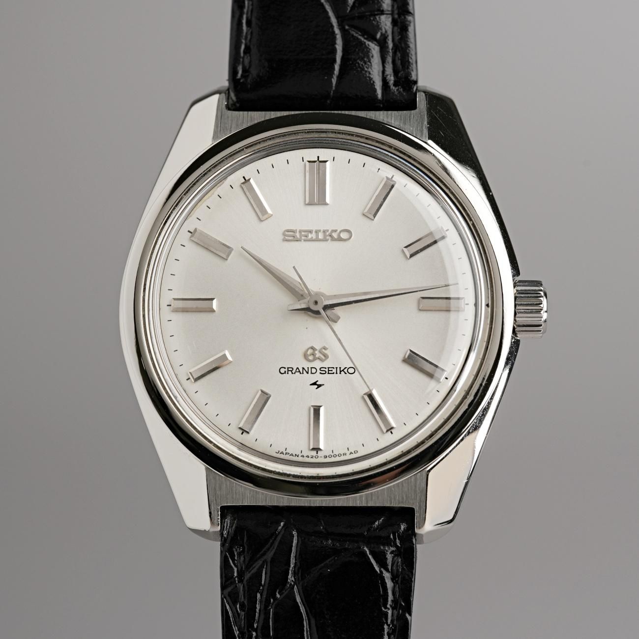 SEIKO セイコー サルヴィア 1969年製 手巻腕時計 全数字ダイヤル 幻の44GS】1968年製 グランド セイコー アンティーク 4420-9000