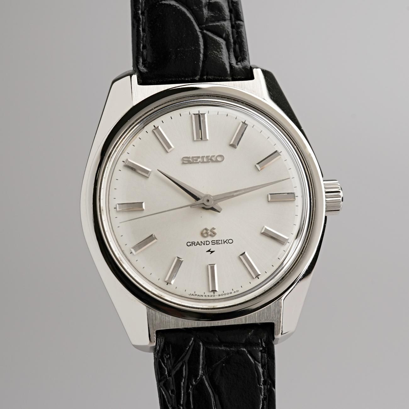 o*a様 【美品】グランドセイコー　GRAND SEIKO　尾錠　44GS スモ 幻の44GS】1968年製 グランド セイコー アンティーク 4420-9000 SS 手