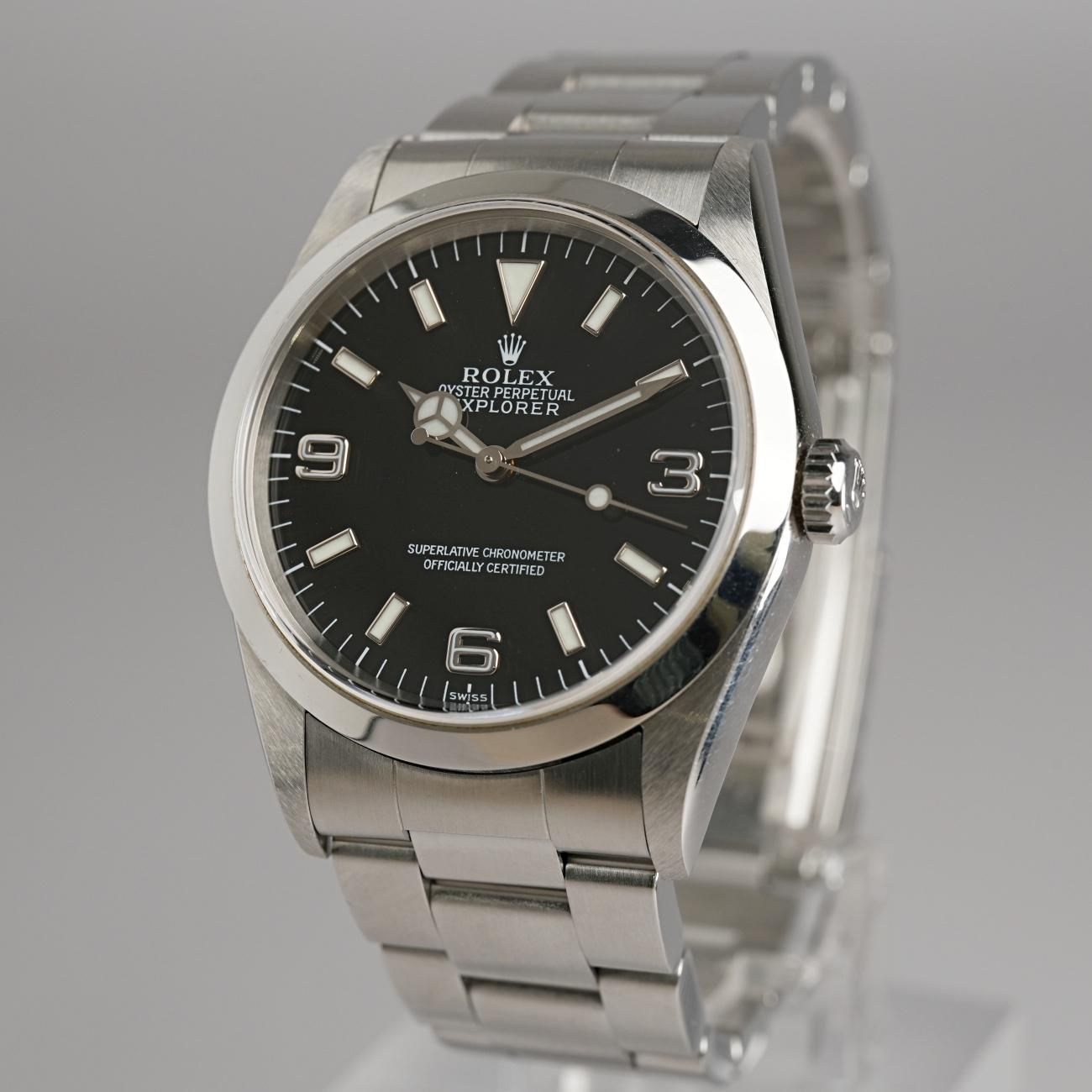 1997年 ロレックス エクスプローラー1 14270 U番 オンリースイス