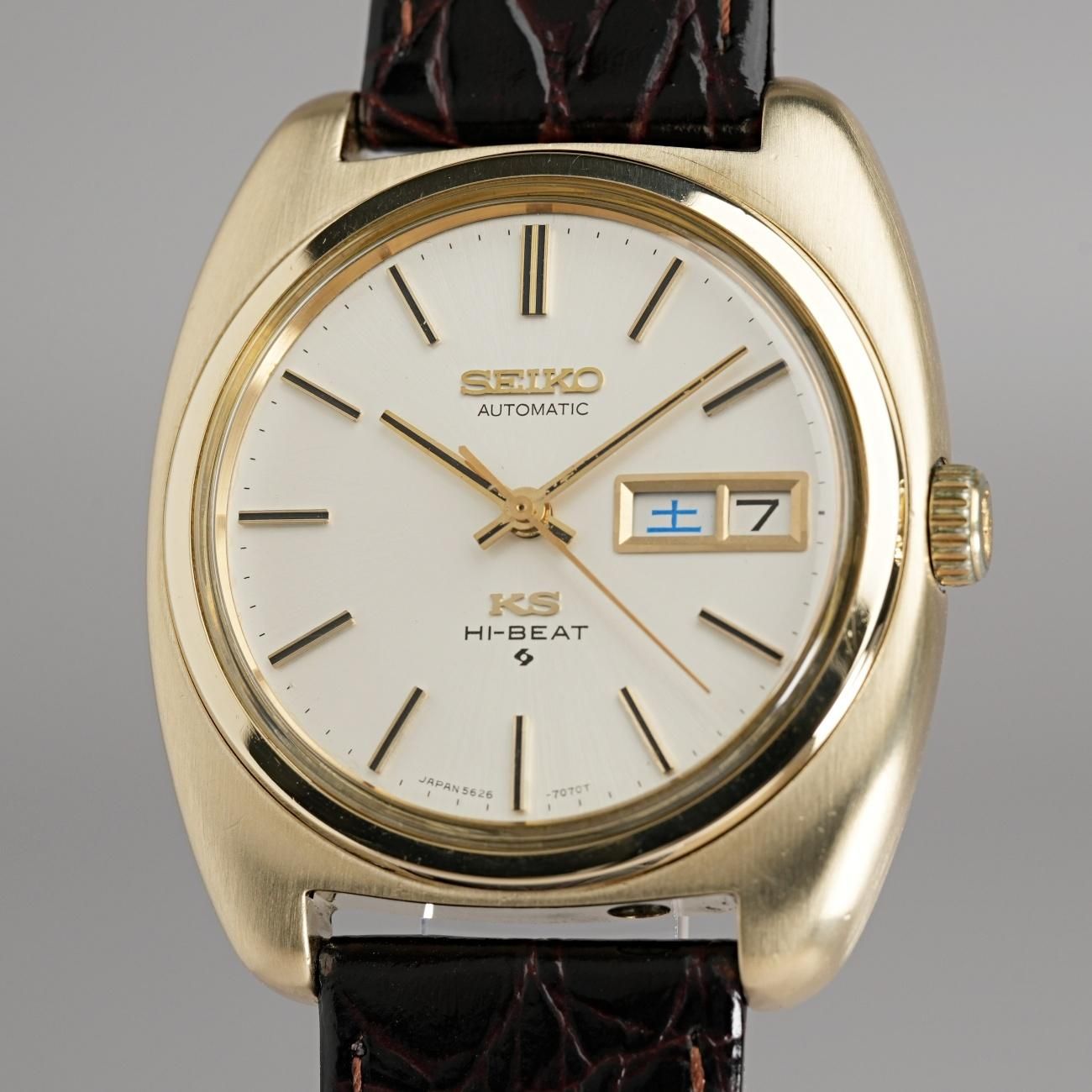 OH済 SEIKO KS KingSeiko AT 25石　5626-7070 1970年製 キング セイコー アンティーク 5626-7070 デイデイト