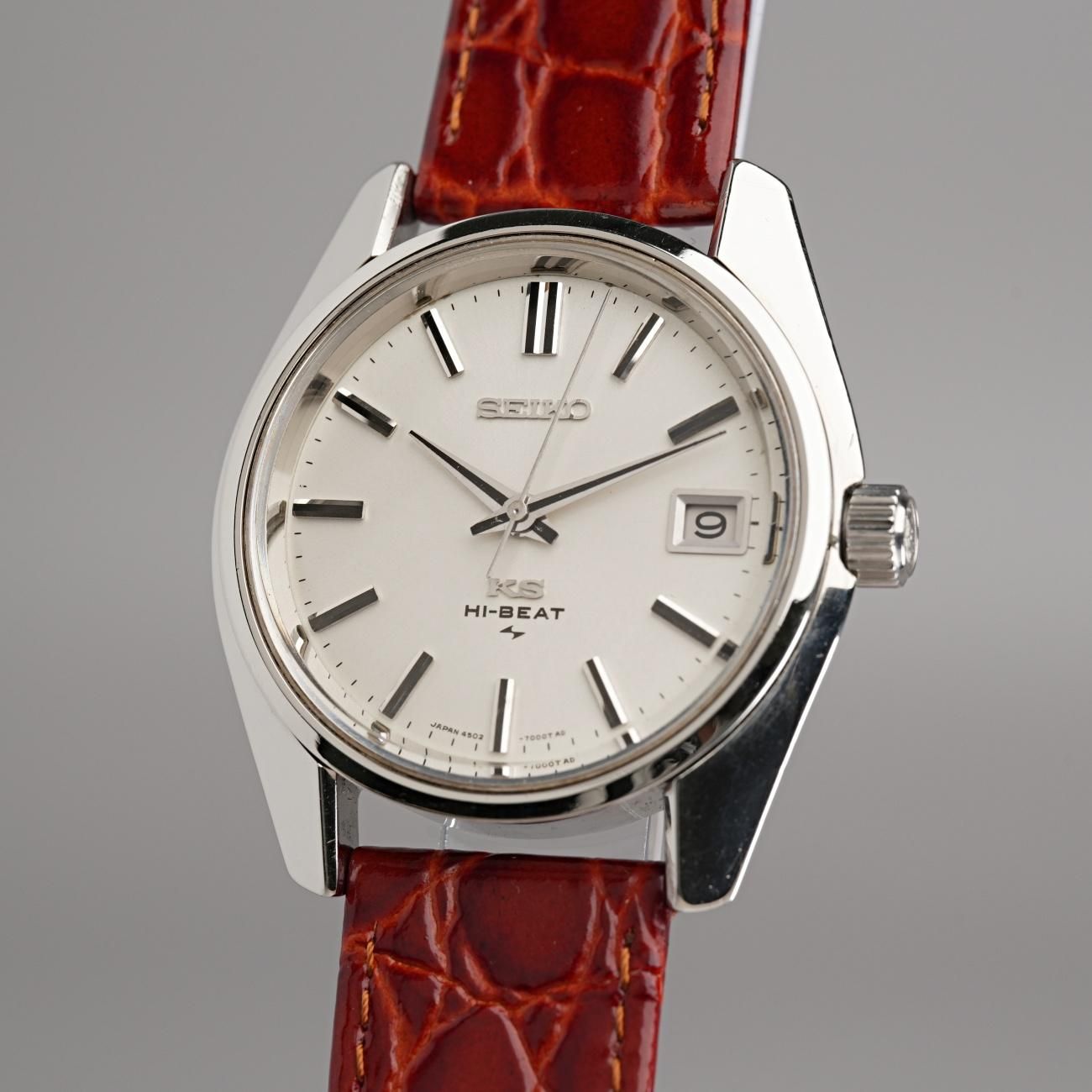 【随時値下げ】 SEIKO キングセイコー SK ハイビート 4502-7000 1969年 アンティーク キングセイコー ハイビート 4502-7000 日付 手巻