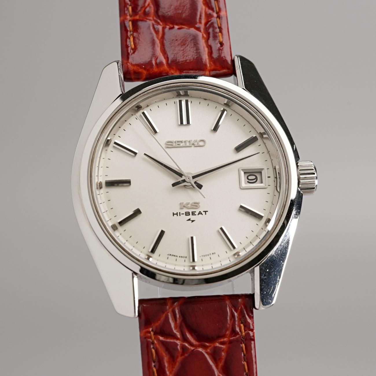 KING SEIKO キングセイコー ハイビート 4502-7000 1969年 アンティーク キングセイコー ハイビート 4502-7000 日付