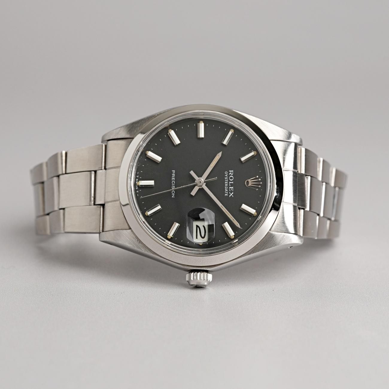 1968年 ロレックス アンティーク ref6694 ブラック オイスターデイト