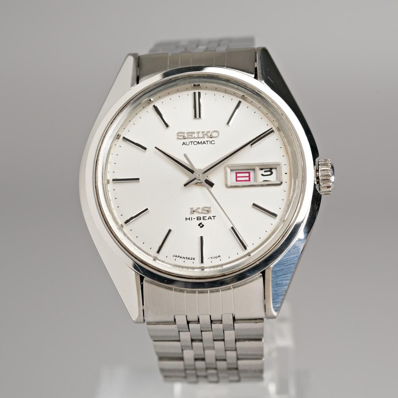 ✨✨SEIKO✨KS✨5626-7111✨デイデイト✨シルバー文字盤✨腕時計✨ 1972年製 アンティーク キング セイコー 5626-7111 56KS