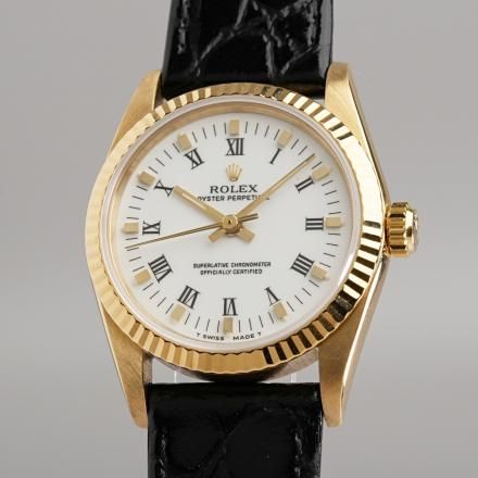 【新年セール】ROLEXレディース 超レア 約100年前のアンティーク時計。 ロレックス レディース 2002年製 Ref.76080 EX-Ⅰダイヤル