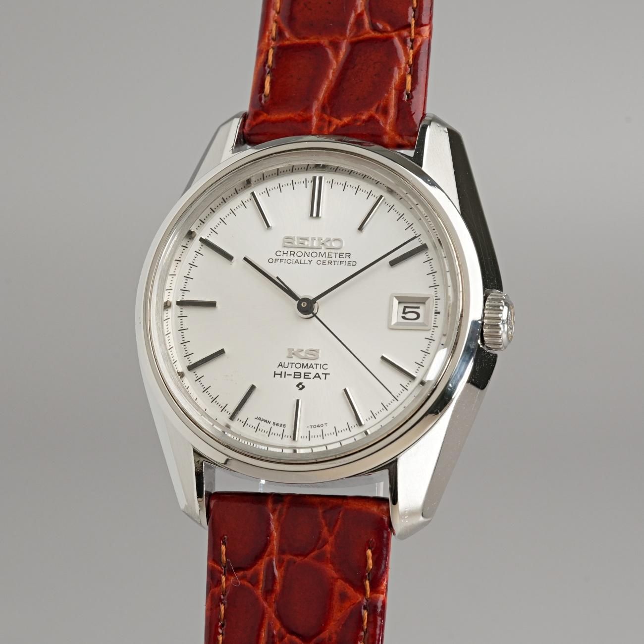 OH済み　SEIKO KS KingSeiko AT 5625-7041腕時計 1973年製 アンティーク キング セイコー 5625-7041 56KS クロノ
