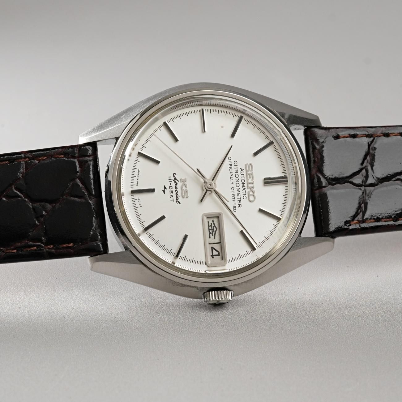 OH済み　SEIKO KS KingSeiko AT 5246-6000 1971年製 希少 アンティーク キング セイコー 5246-6000