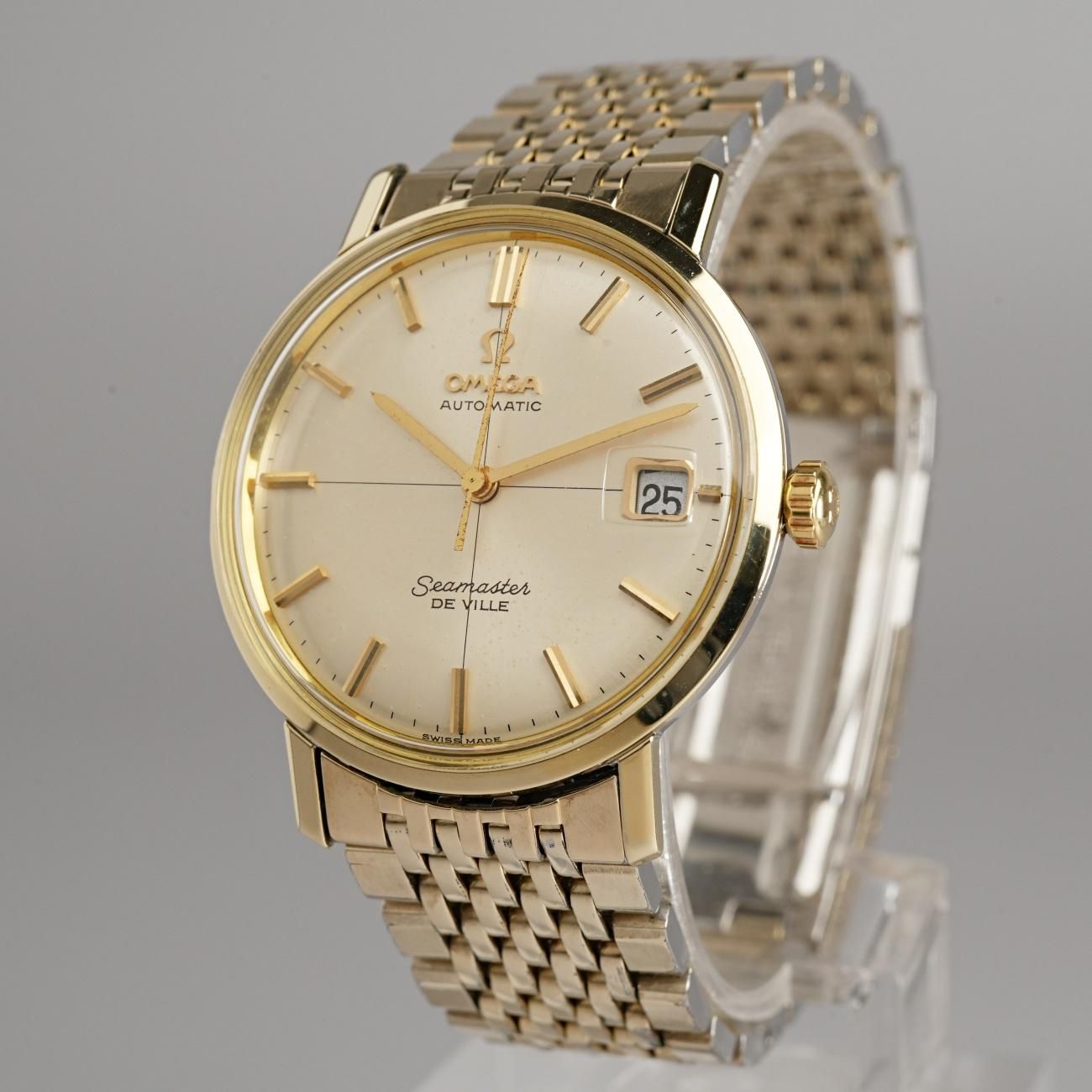 1960年代オメガVINTAGE OMEGA SEAMASTER可動 純正ブレス オメガ デ・ヴィル 純正ステンレスブレス 1960年代