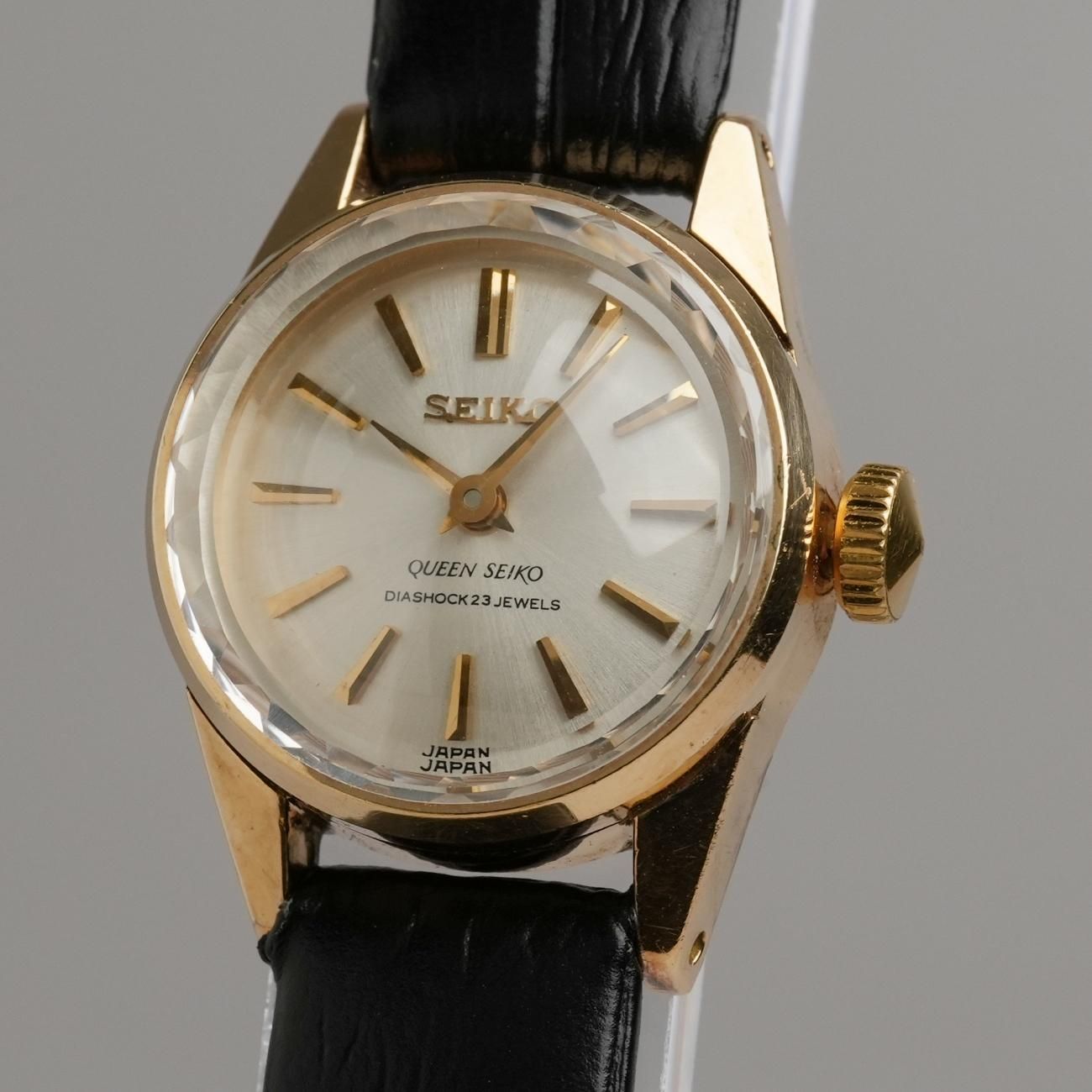 SEIKO (Queen Seiko)手巻き時計 シルバー seiko 機械式