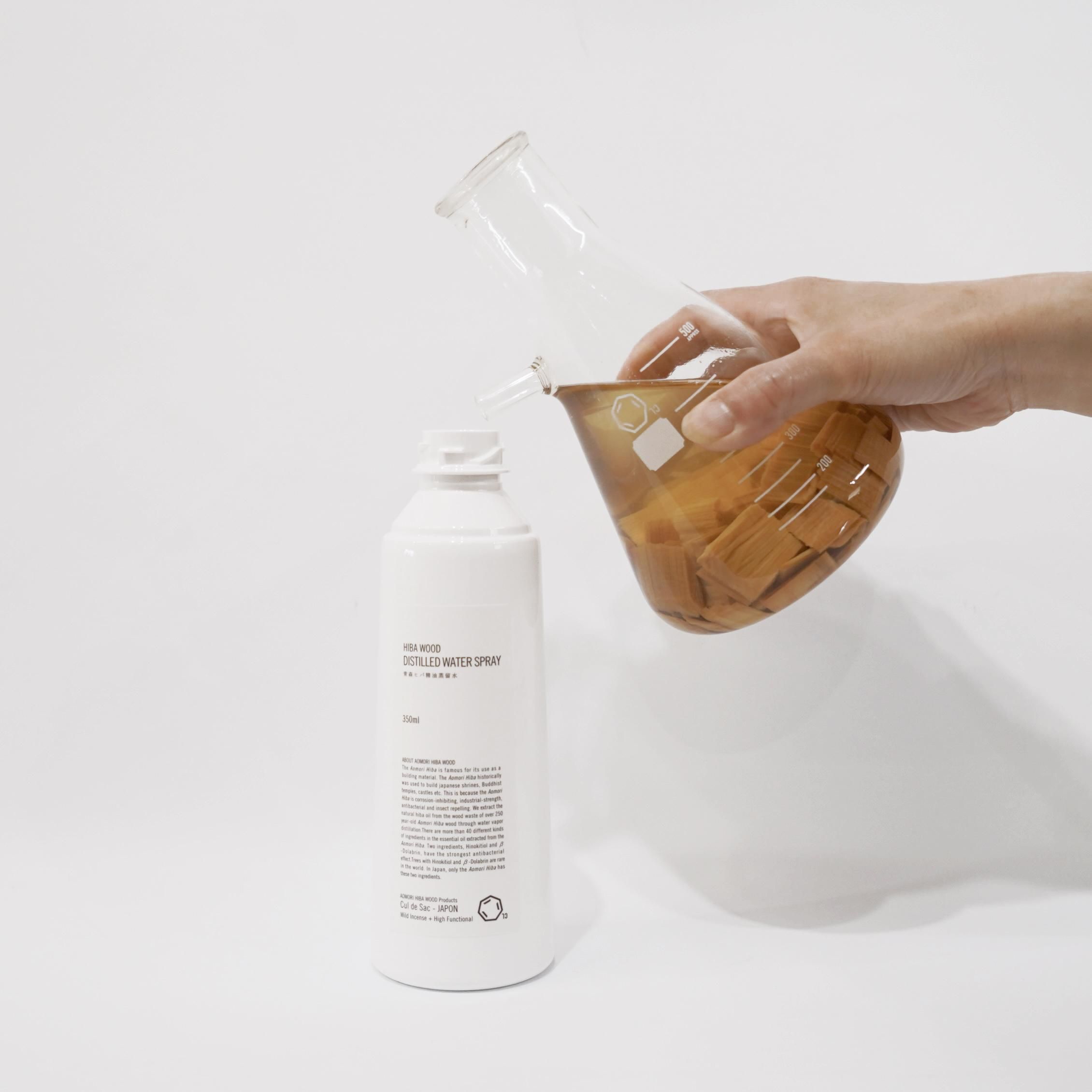 青森ヒバ精油蒸留水キット_DISTILLED WATER KIT - Cul de Sac -JAPON