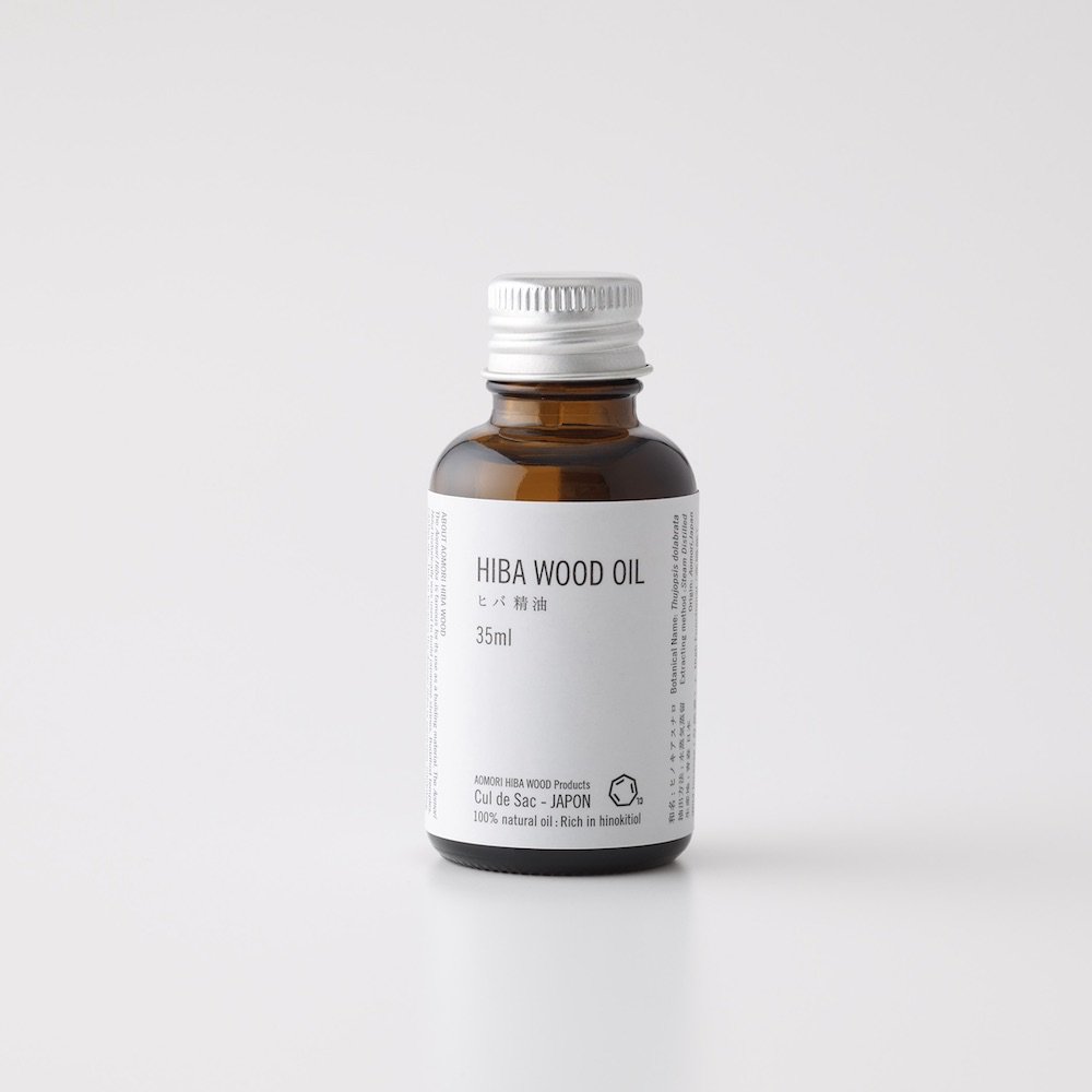 青森ヒバ精油/HIBA WOOD OIL 35ml - Cul de Sac