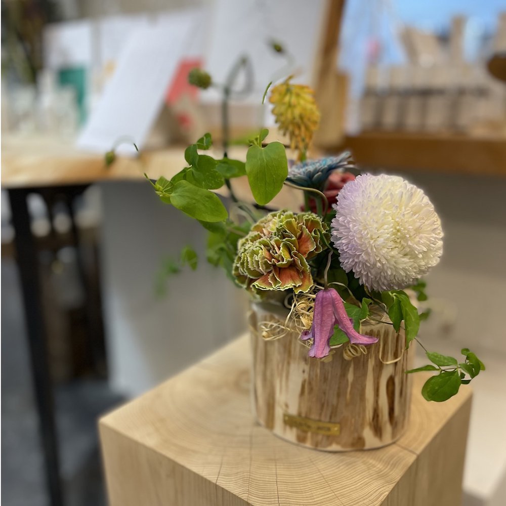 LOG FLOWER VASE/ ログ フラワー ベース　 - Cul de Sac -JAPON