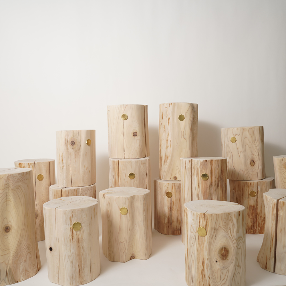 Cul de Sac-JAPON カルデサックジャポン 丸太 Cul de Sac – JAPON 青森ヒバ（カルデサック ） - SMALL LOG 小