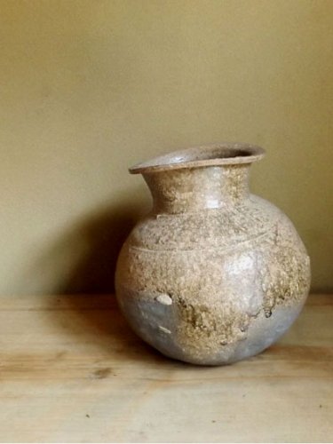 平安時代頃・須恵器・自然釉・壺・25cm | Pot,sueki,ceramic,cir1100