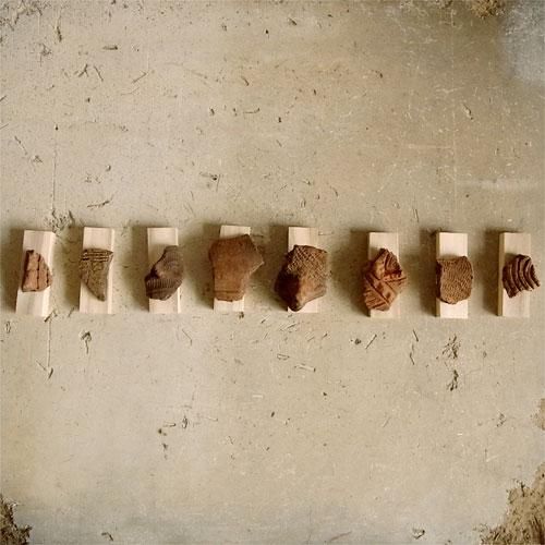 土器 残欠 古美術 古道具 アンティーク オブジェ 縄文土器・残欠・オブジェ・八個組| Object,Jomon - HUMI