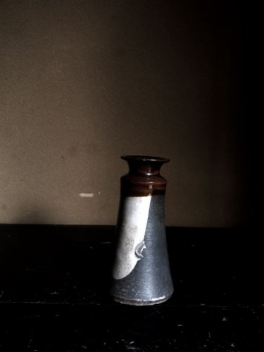 江戸時代末期頃・小鹿田焼・花器・16cm | Kaki,ceramic,Onta,cir1860