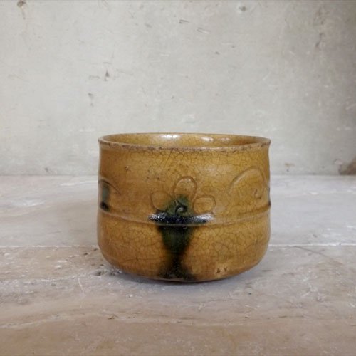 江戸時代後期頃・瀬戸・黄瀬戸・茶碗 | Chawan,Seto,ceramic 