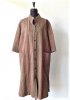 伝統織物のトップブランド塩沢織(塩沢紬)の洋服（コートドレス）の商品画像