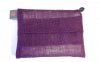 かや織のオシャレ「ＣＡＹＡファッション」　ティッシュケース　紫色(綿１００％)の商品画像