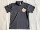 伝統織物のトップブランド塩沢紬をワンポイントに使った ポロシャツ(SSサイズ)R2の商品画像