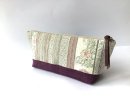 伝統織物のトップブランド塩沢織　麻絹 スリムポーチ　VB34の商品画像