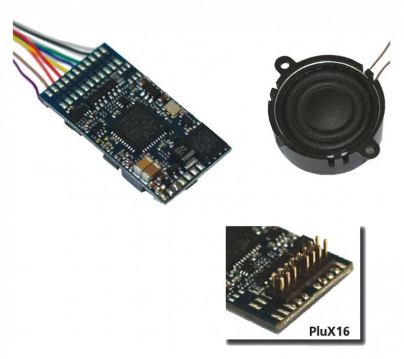 ESU LokSound micro V4.0 サウンドデコーダー ESU サウンドデコーダ LokSound Micro V4.0 Decoder with 8-pin