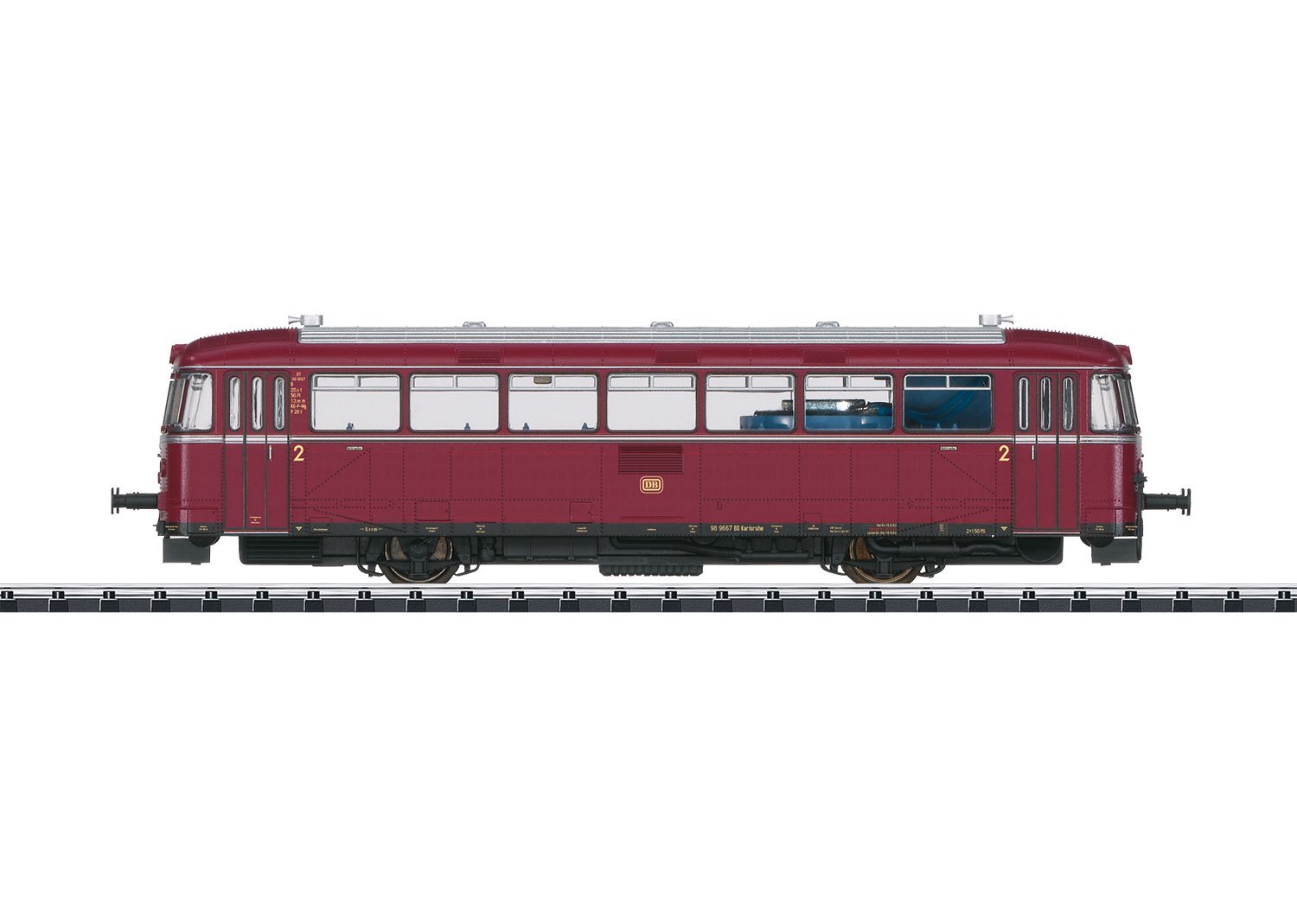 トリックス(Trix) HO VT 98 22984 | DC/長さ16cm/ドイツ鉄道 -  欧米型鉄道模型通販｜global-train｜グローバルトレイン｜外国型鉄道模型専門店｜欧州型鉄道模型｜アメリカ型鉄道模型｜HOゲージ通販｜Nゲージ通販｜Zゲージ通販 