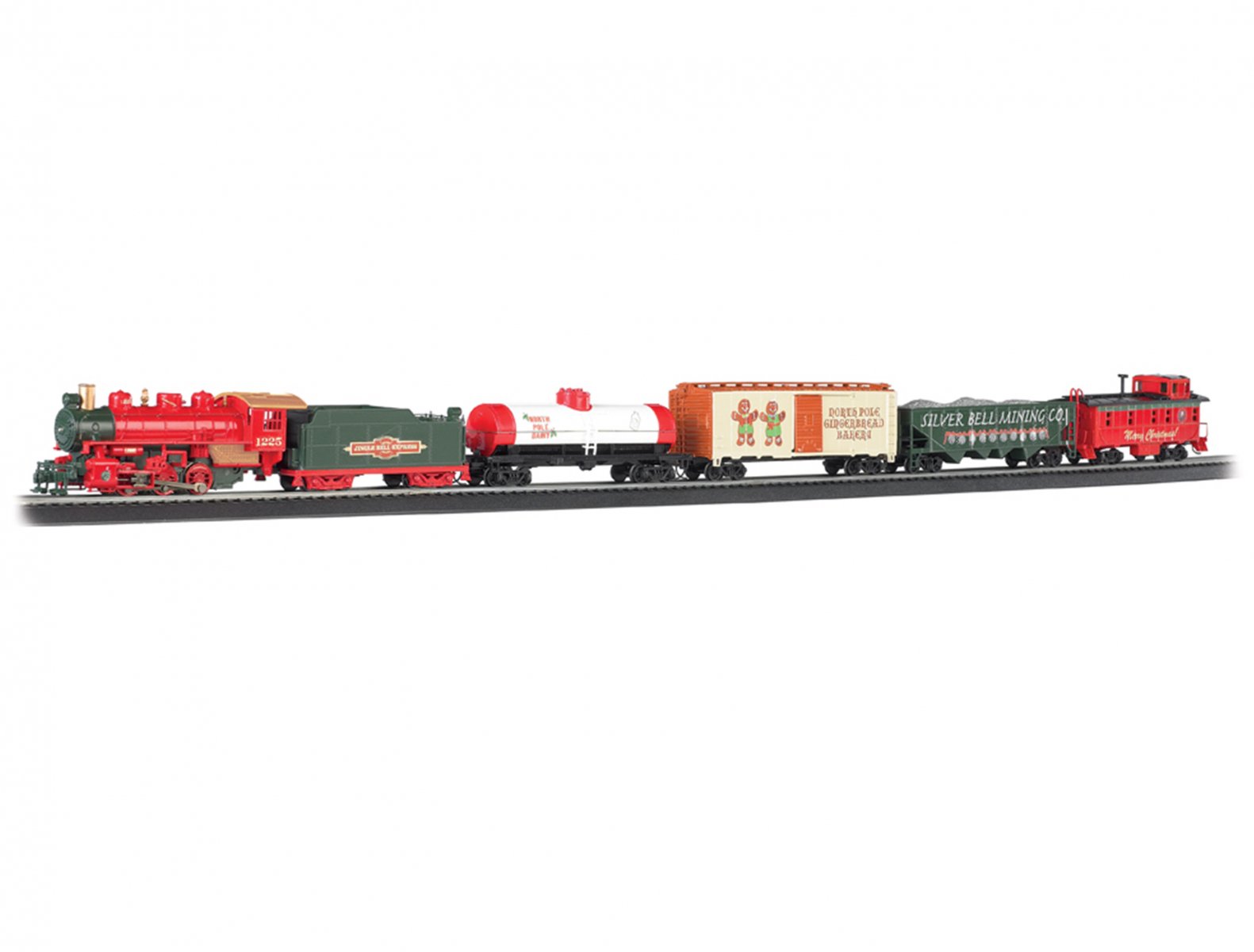 バックマン(BACHMANN) HO Jingle Bell Express Christmas Set #00724 | HOゲージのスターターセット  - 欧米型鉄道模型専門店global-train|グローバルトレイン