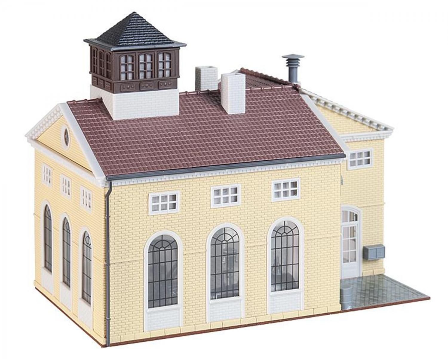 Faller HO Machinery hall with steam engine 191734- 外国型