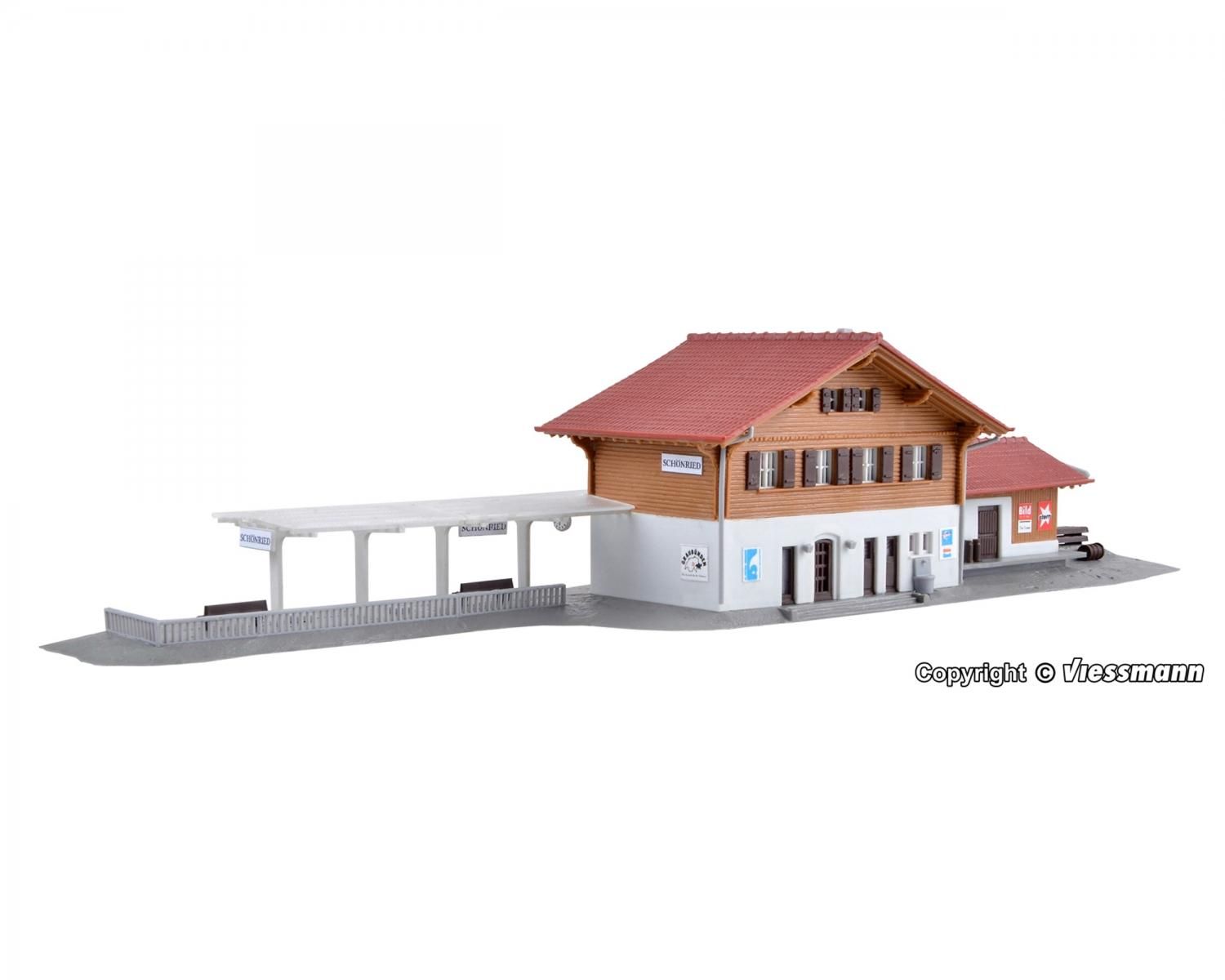 キブリ Nシェーンリート駅 | 37410 - 欧米型鉄道模型専門店
