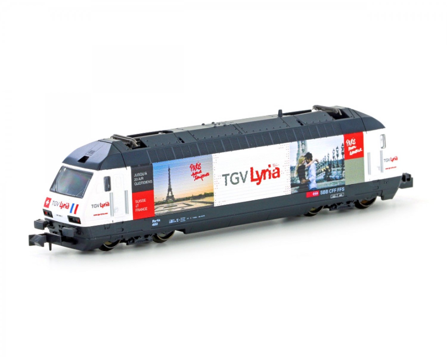 KATO/Lemke N Re4/4 460 TGV Lyria K137120- 外国型 欧州型 鉄道模型 