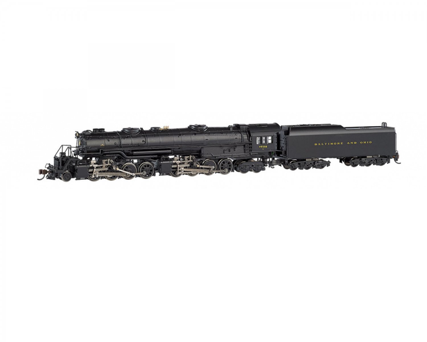 バックマン(BACHMANN) N B&O #7628 2-8-8-4 Loco Early Large Dome DCC Value Sound  80854 | EM-1 Articulated Engine -