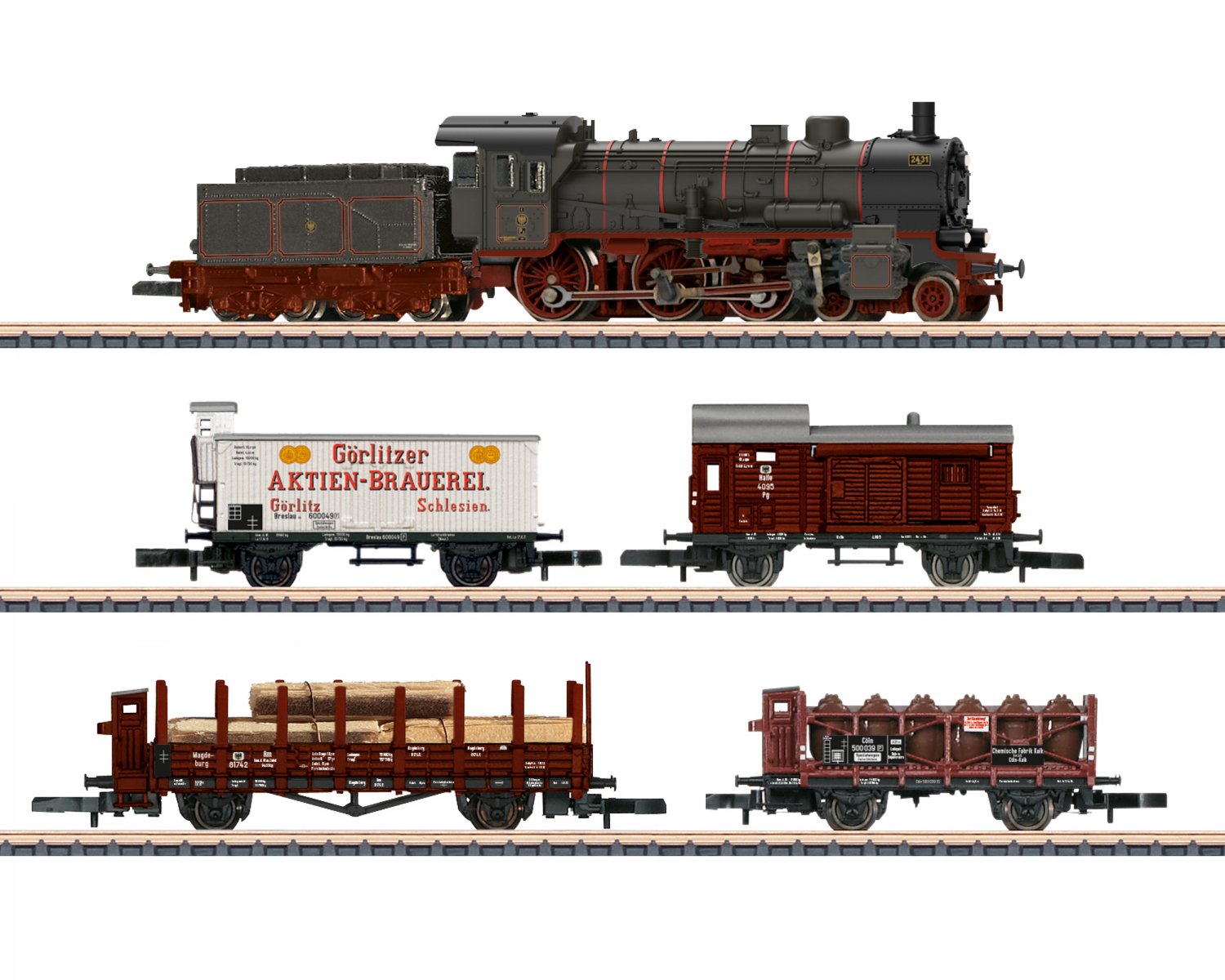 メルクリン Zゲージ ８８７３５ Brue star train - 鉄道模型