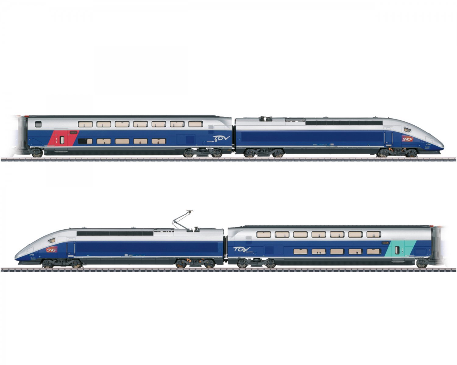 Marklin HO TGV Euroduplex High-Speed Train 37793- 外国型　欧州型　 鉄道模型専門店｜外国型、欧州型鉄道模型通販ならglobal-train｜HOゲージ｜Nゲージ｜Zゲージ｜Oゲージ
