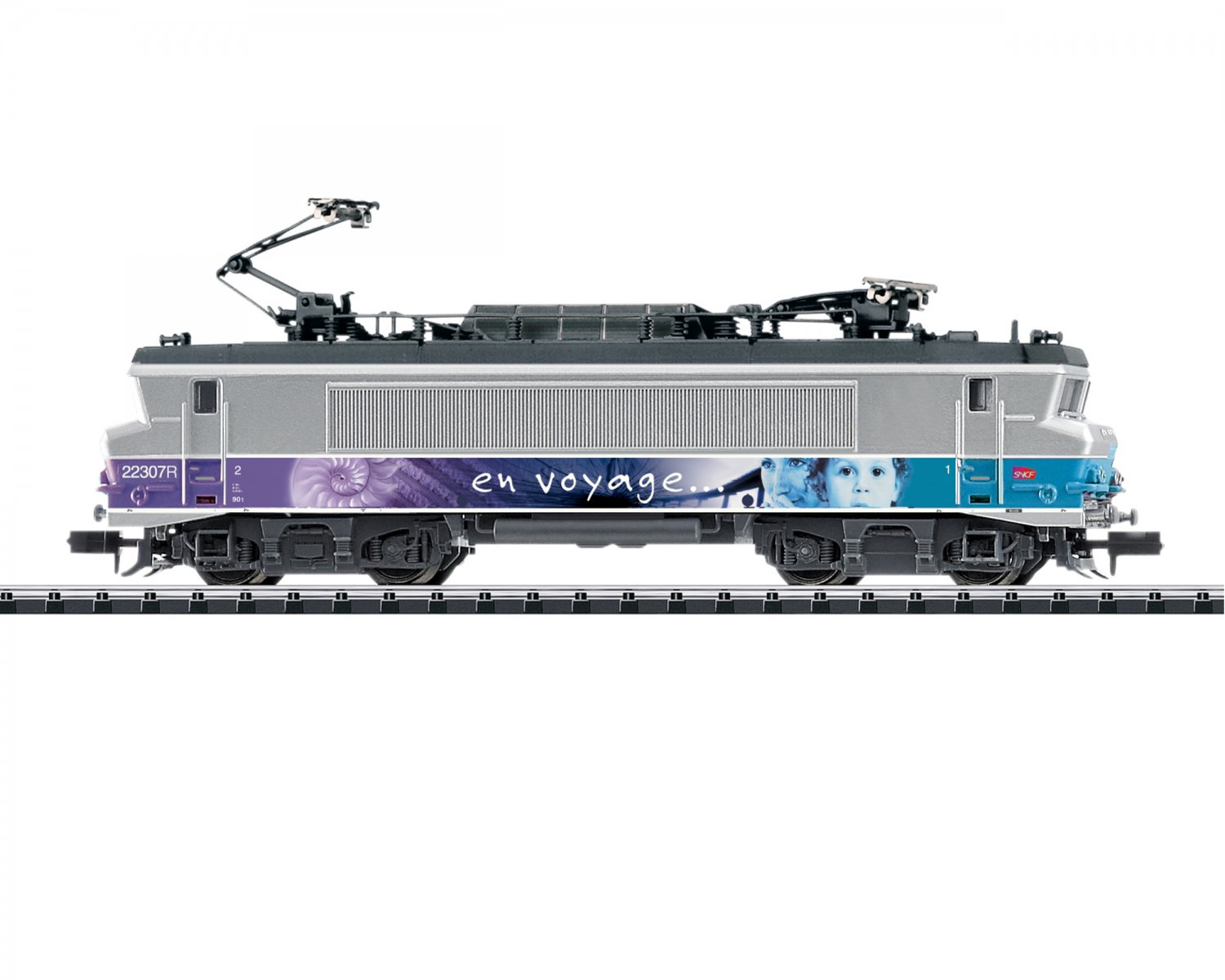 Trix N BB 22200 der SNCF 16008 | 電流タイプ DC | フランス鉄道 | 長