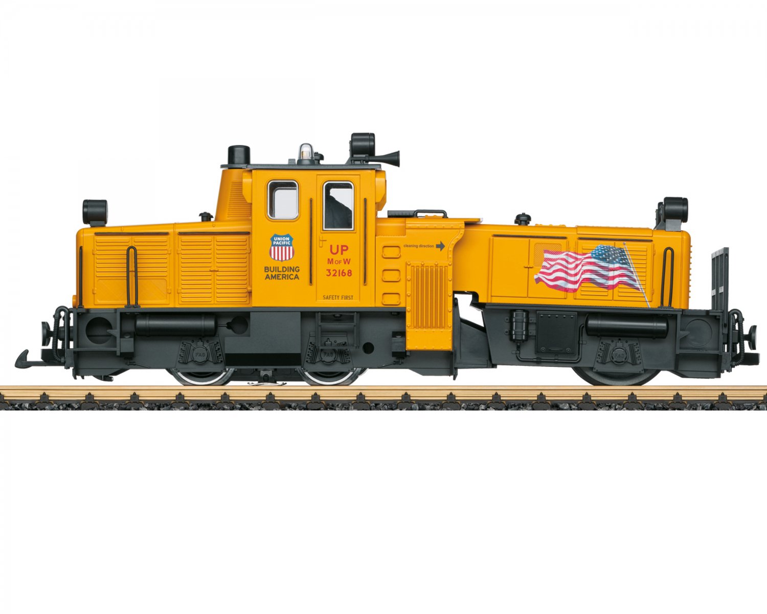 レーマン(LGB) Gゲージ Track Cleaning Locomotive 21672 | 電流タイプ DC, 長さ 440 mm,  DCC対応, mfx対応, サウンド対応 - 欧米型鉄道模型通販｜global-train｜グローバルトレイン｜外国型鉄道模型専門店｜欧州型鉄道模型 ｜アメリカ型鉄道模型｜HOゲージ通販｜Nゲージ ...