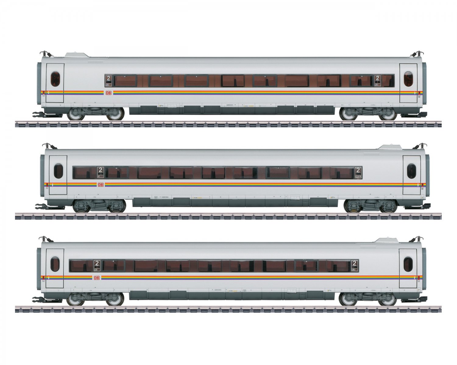 MiniTrix ドイツ鉄道 ICE3 3両セット - 鉄道模型