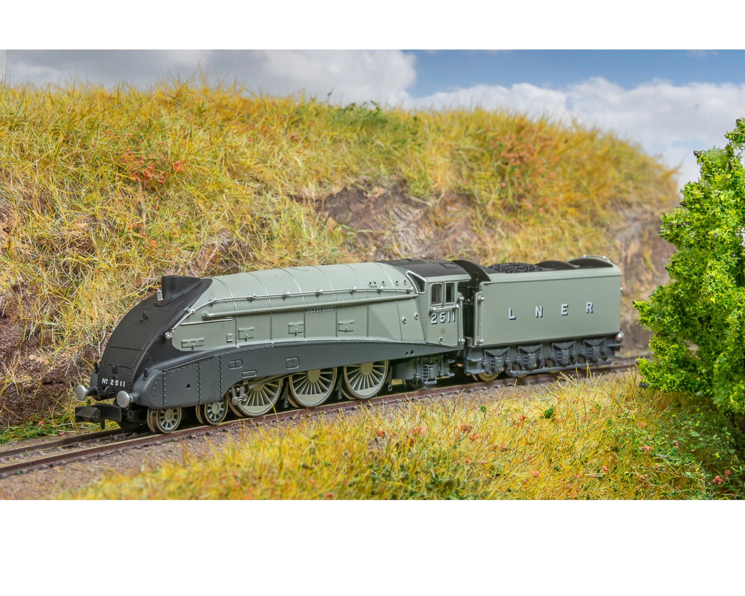 ダポール(Dapol) N Class A4 4-6-2 2511 Silver King in LNER | 電流