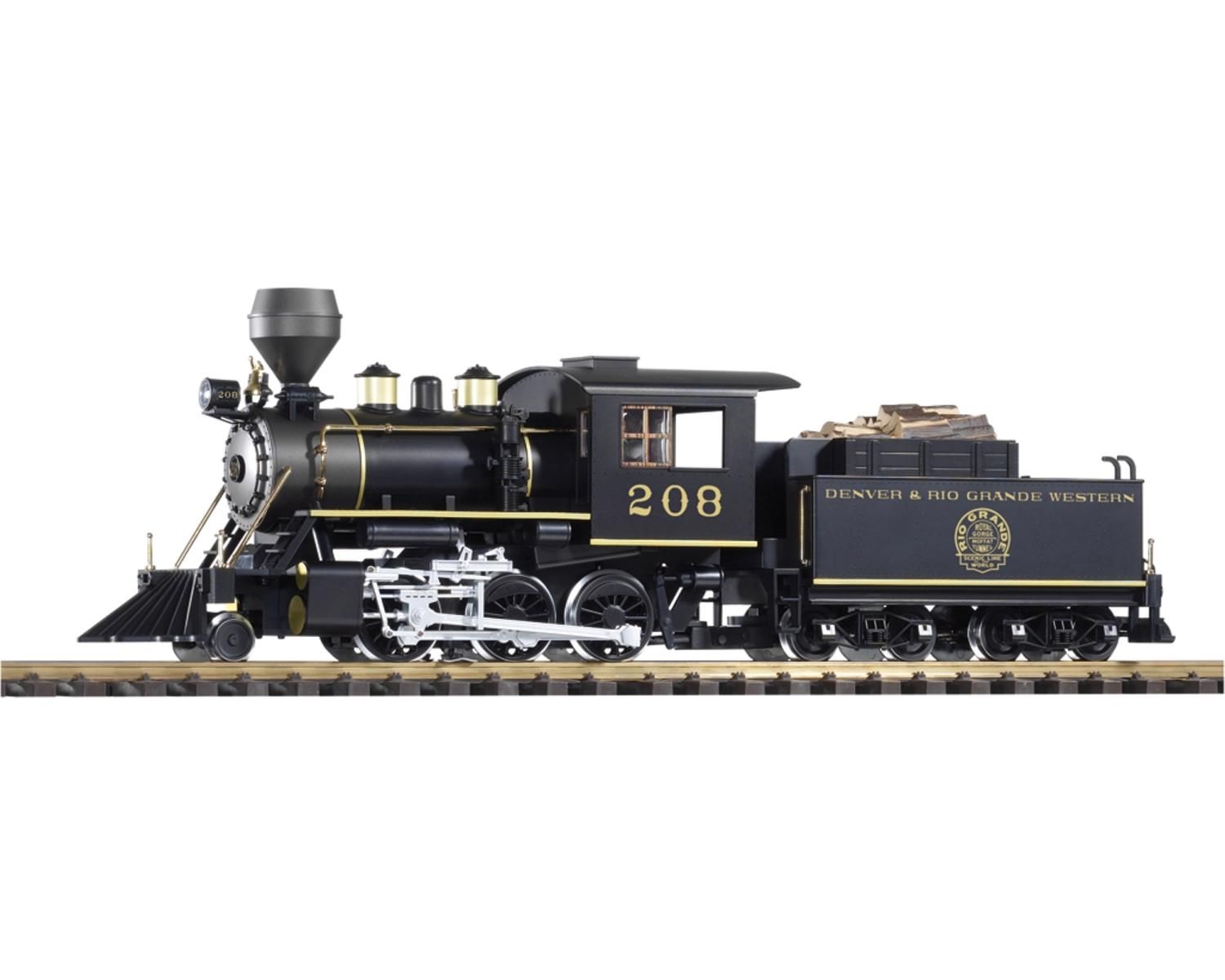 Piko Gゲージ D&RGW 2-6-0 Mogul #208 w/Sound 38228- 外国型　欧州型　 鉄道模型専門店｜外国型、欧州型鉄道模型通販ならglobal-train｜HOゲージ｜Nゲージ｜Zゲージ｜Oゲージ