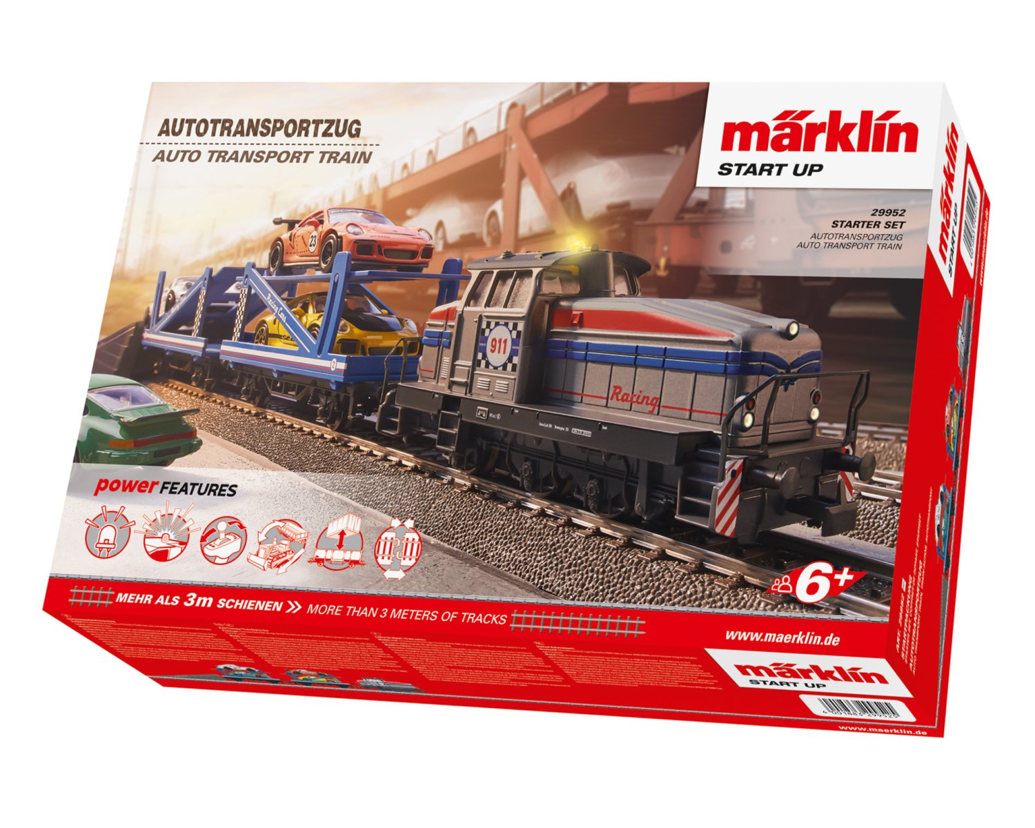メルクリン(Marklin) HO Auto Transport Train 29952 | 電流タイプ AC 