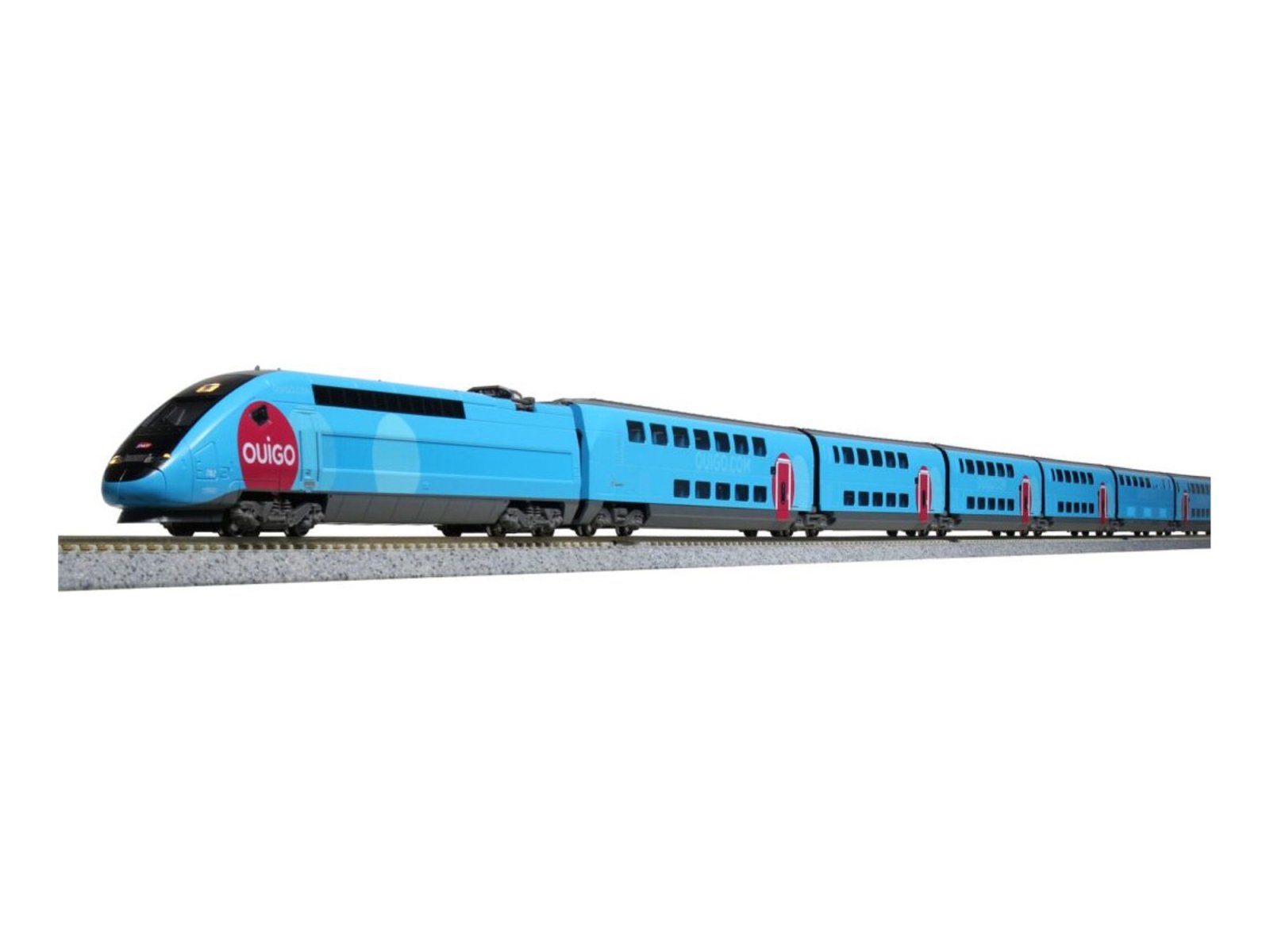 TGV DUPLEX フランス高速鉄道 模型 ダイキャスト Nスケール